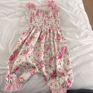 Never worn baby floral onsie